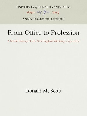 cover image of From Office to Profession